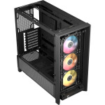 Corsair Frame 4000D RS Midi Tower Κουτί Υπολογιστή με RGB Φωτισμό Μαύρο