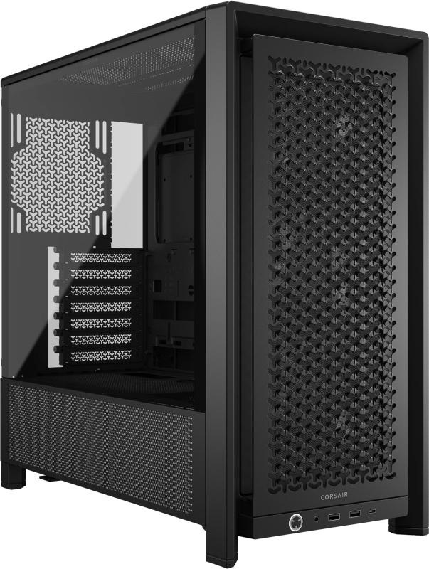 Corsair Frame 4000D RS Midi Tower Κουτί Υπολογιστή με Πλαϊνό Παράθυρο Μαύρο