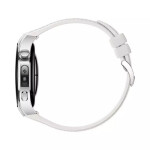 Huawei Watch 5 Stainless Steel 42mm Αδιάβροχο με eSIM και Παλμογράφο Λευκό