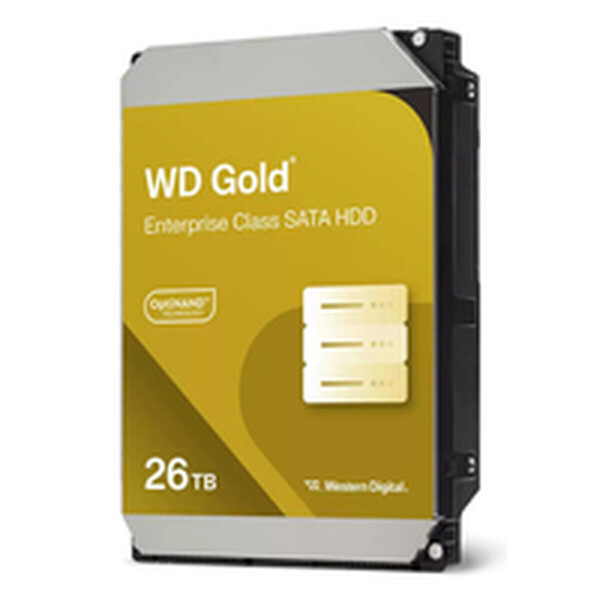Western Digital Gold Enterprise Class 26TB HDD Σκληρός Δίσκος 3.5 SATA III 7200rpm με 512MB Cache για Server / Καταγραφικό Κωδικός WD261KRYZ