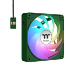 Thermaltake CT120 EX Case Fan με ARGB Φωτισμό και Σύνδεση 4-Pin PWM 3τμχ Racing Green
