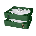 Thermaltake CT120 EX Case Fan με ARGB Φωτισμό και Σύνδεση 4-Pin PWM 3τμχ Racing Green
