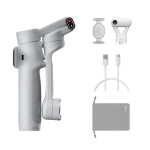 Insta360 Flow 2 AI Tracker Bundle Gimbal Κινητού με Σταθεροποιητή 3 Αξόνων και 10 ώρες λειτουργίας Γκρι