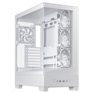 Asus A31 PLUS Gaming Midi Tower Κουτί Υπολογιστή με Πλαϊνό Παράθυρο και ARGB Φωτισμό Λευκό
