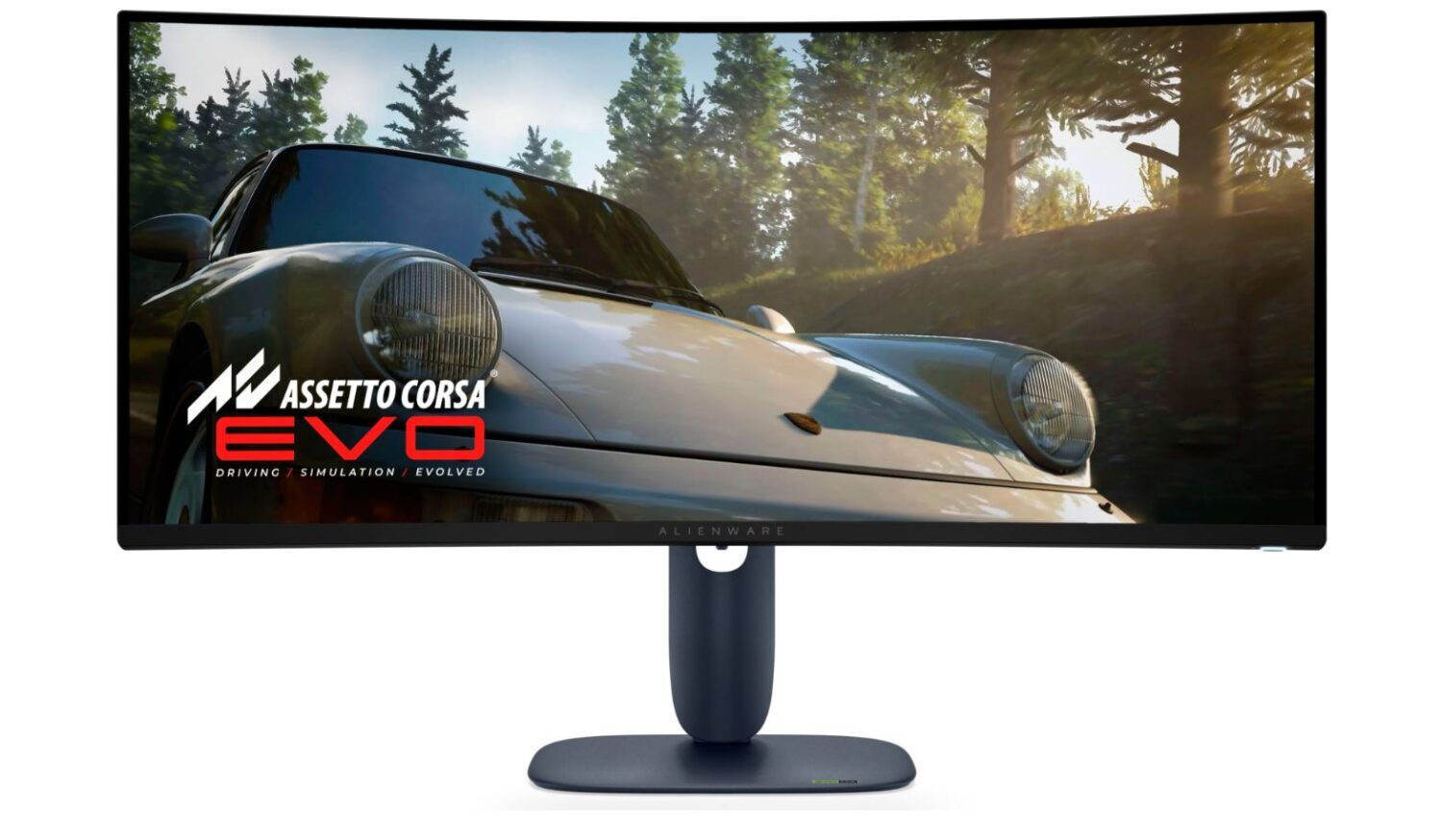 Dell Alienware AW3425DW Ultrawide QD-OLED HDR Curved Gaming Monitor 34.2 QHD 3440x1440 240Hz με Χρόνο Απόκρισης 0.03ms GTG