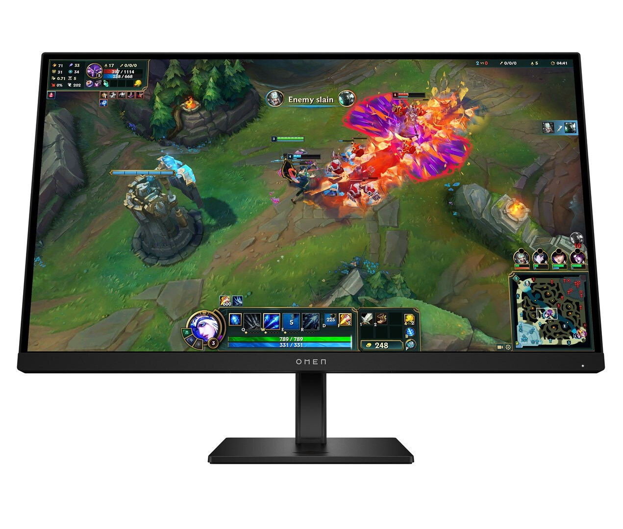 HP OMEN 27q G2 IPS HDR Gaming Monitor 27 QHD 2560x1440 180Hz με Χρόνο Απόκρισης 1ms GTG