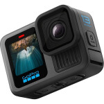 GoPro HERO13 Action Camera 5K Λήψης 360 Υποβρύχια Extended Power Bundle με Οθόνη 2.27 και Wi-Fi Μαύρη
