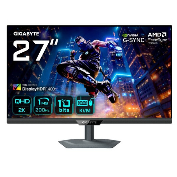 Gigabyte M27Q2 IPS HDR Monitor 27 QHD 2560x1440 200Hz με Χρόνο Απόκρισης 1ms GTG