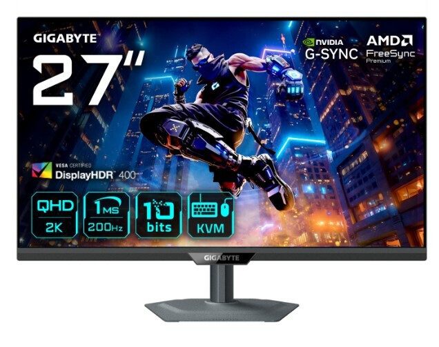 Gigabyte M27Q2 IPS HDR Monitor 27 QHD 2560x1440 200Hz με Χρόνο Απόκρισης 1ms GTG