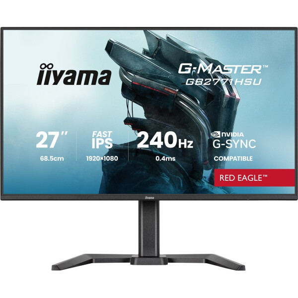 Iiyama G-Master Red Eagle IPS HDR Monitor 27 FHD 1920x1080 240Hz