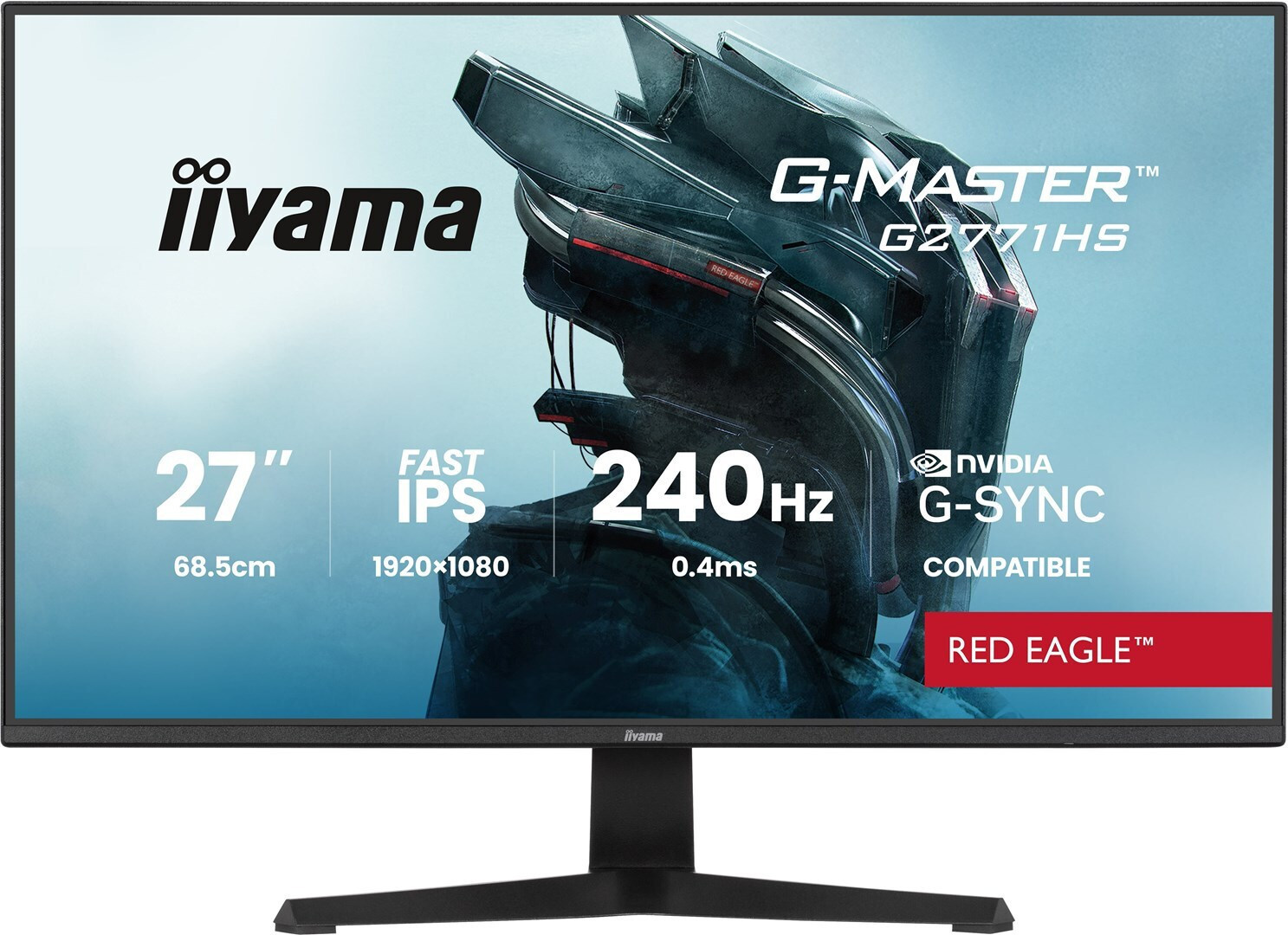 Iiyama G-Master Red Eagle IPS HDR Monitor 27 FHD 1920x1080 240Hz