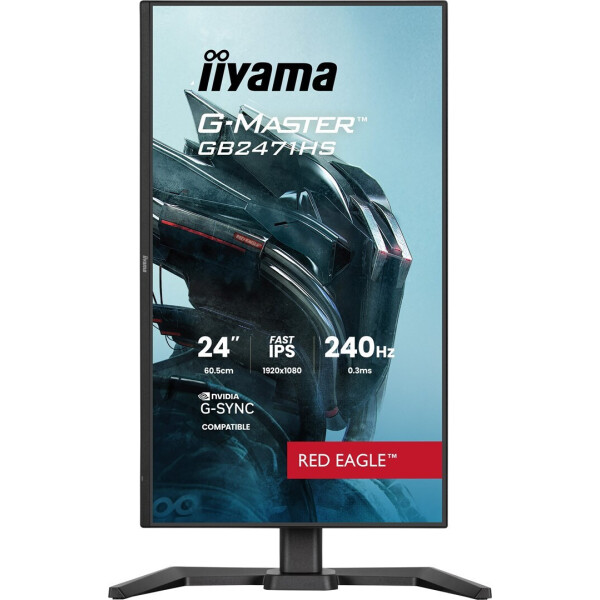 Iiyama G-Master Red Eagle IPS HDR Monitor 23.8 FHD 1920x1080 240Hz