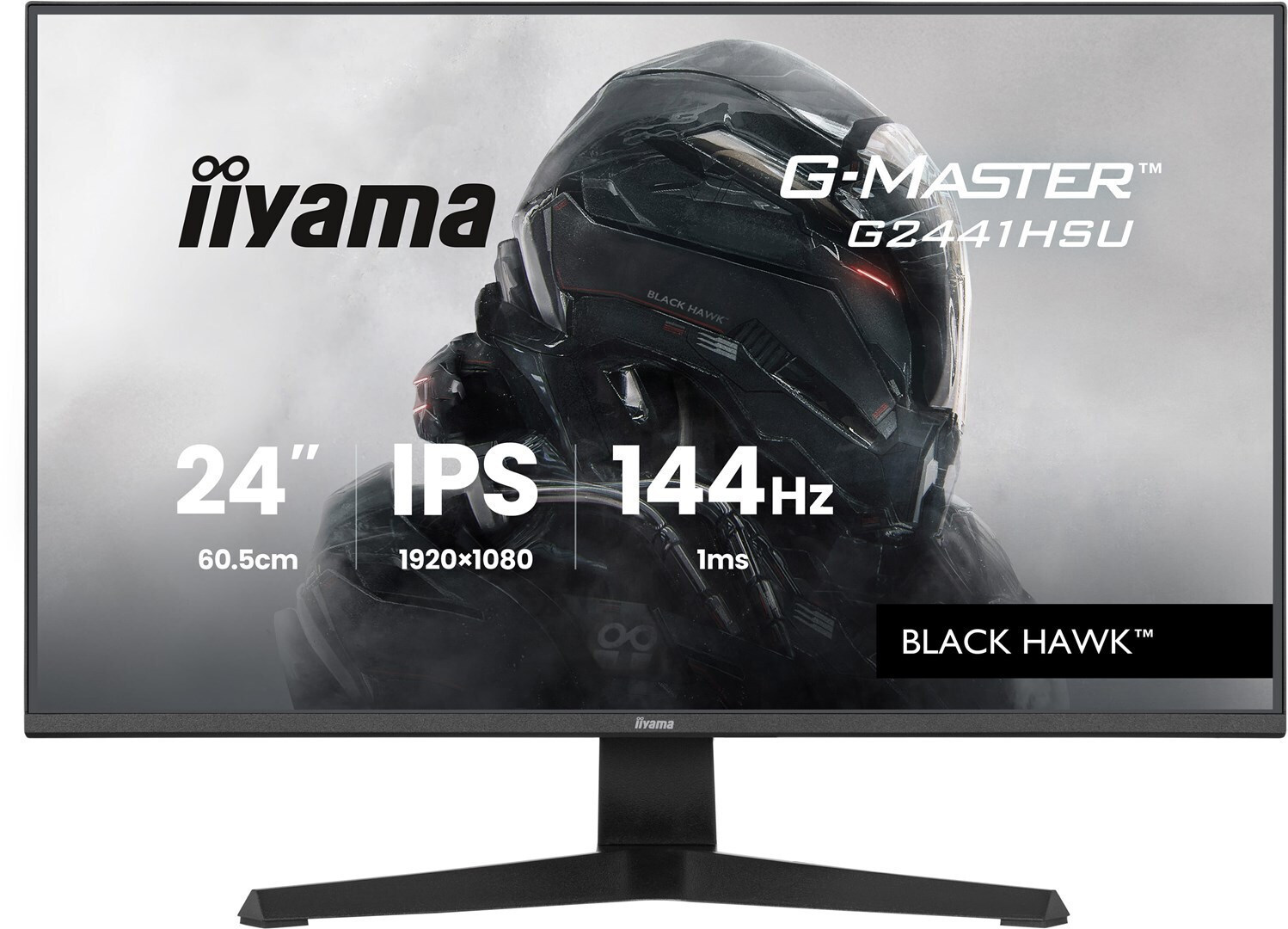 Iiyama G-Master Black Hawk IPS Monitor 23.8 FHD 1920x1080 144Hz