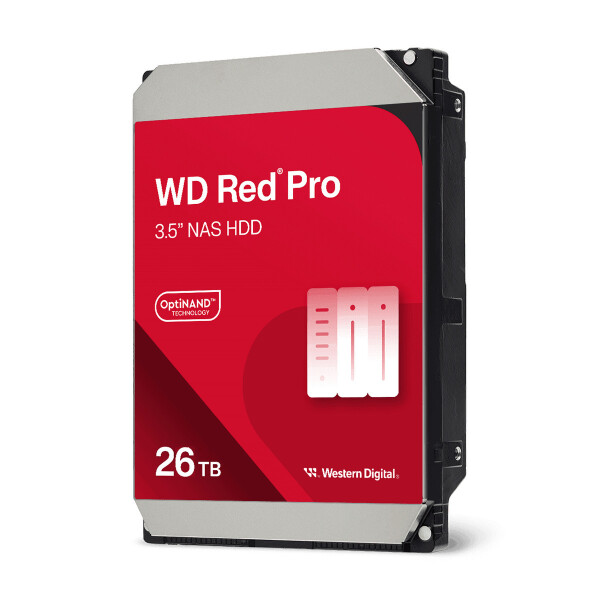 Western Digital Red Pro 26TB HDD Σκληρός Δίσκος 3.5 SATA III με 512MB Cache για NAS Κωδικός WD260KFGX