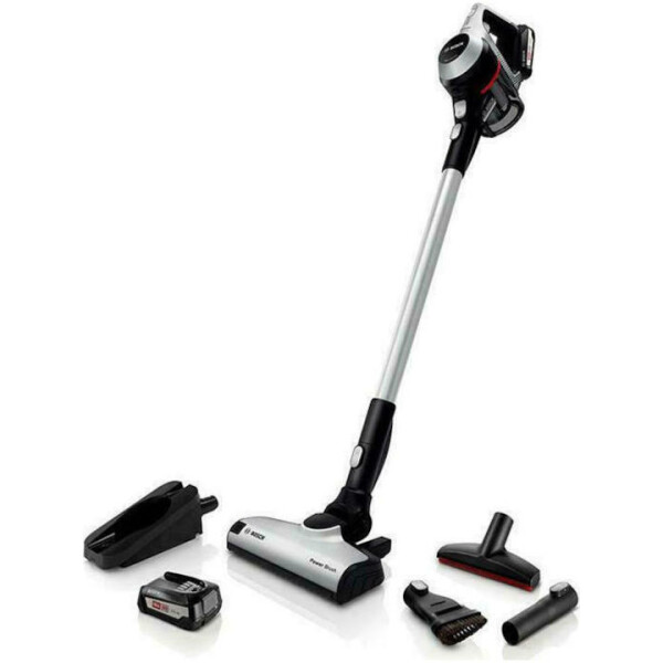 Bosch Unlimited Επαναφορτιζόμενη Σκούπα 2 σε 1 Stick Χειρός 18V Ασημί