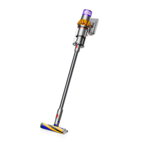 Dyson V15 Detect Absolute Επαναφορτιζόμενη Σκούπα 2 σε 1 Stick Χειρός 25.2V Ασημί