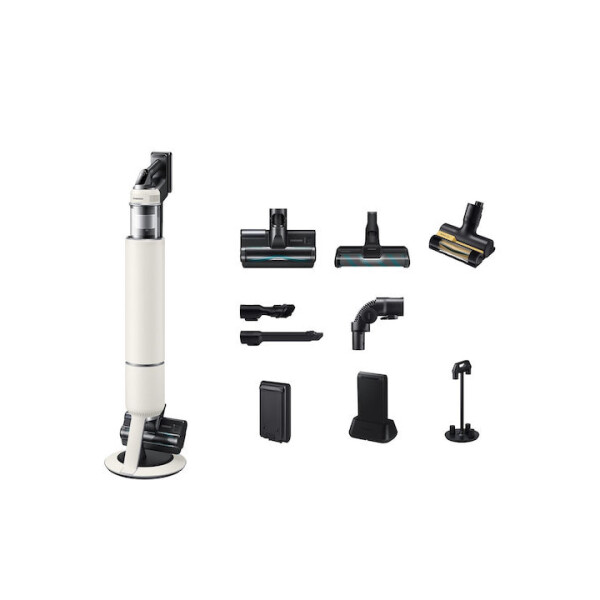 Samsung Bespoke AI Jet Επαναφορτιζόμενη Σκούπα Stick 25.2V Μπεζ