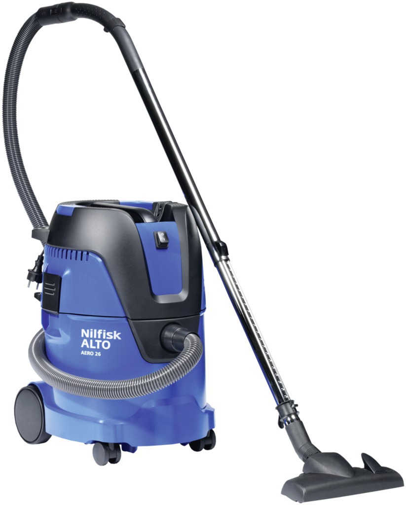 Nilfisk Aero 26-01 PC X Σκούπα Υγρών / Στερεών 1250W με Πλαστικό Κάδο 25lt Κωδικός 107406605