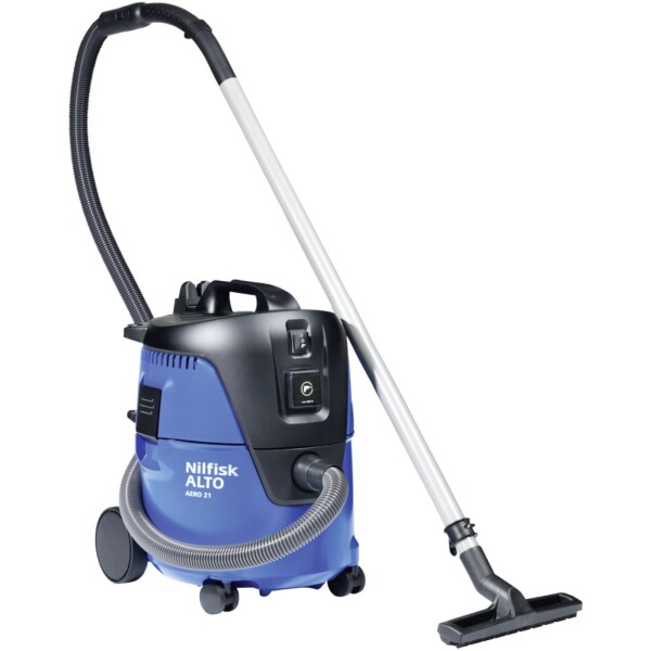 Nilfisk Aero 21-21 PC Σκούπα Υγρών / Στερεών 1250W με Πλαστικό Κάδο 20lt Κωδικός 107406601