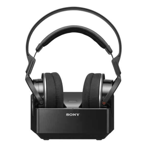Sony RF MDR-RF855RK Ασύρματα Over Ear Ακουστικά με 18 ώρες Λειτουργίας Μαύρα