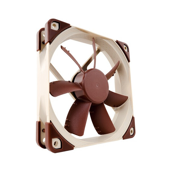Noctua NF-S12A Case Fan 120mm με Σύνδεση 4-Pin PWM Καφέ