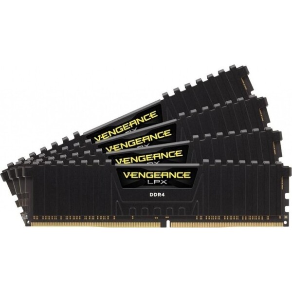 Corsair Vengeance LPX DDR4 32GB RAM με 4x8GB Modules και Ταχύτητα 3200 για Desktop Κωδικός CMK32GX4M4B3200C16