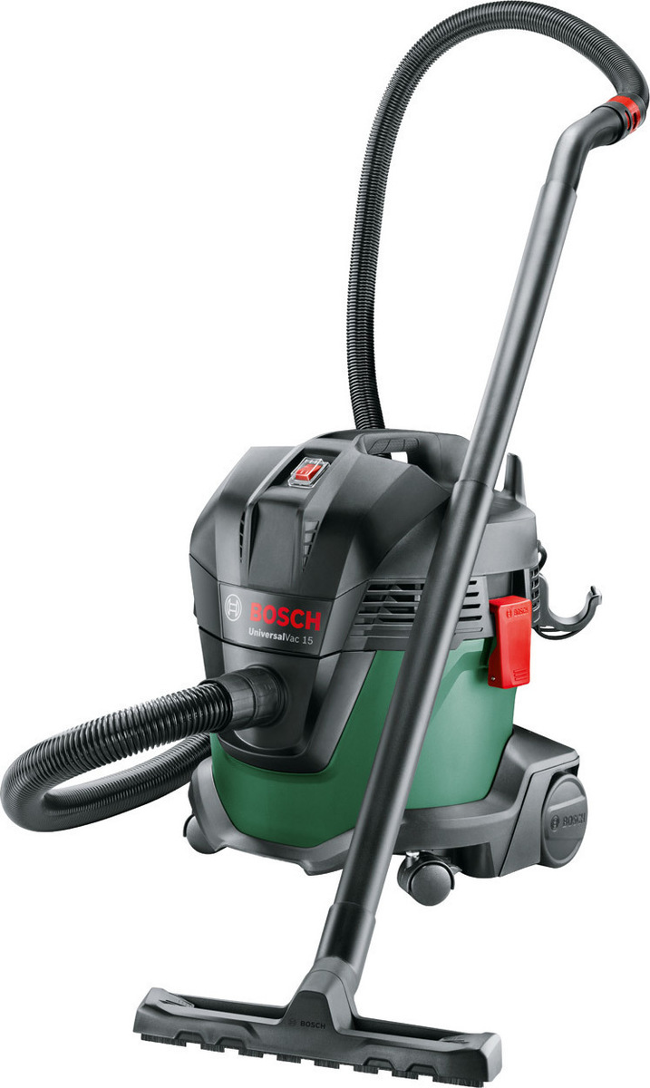 Bosch UniversalVac 15 Σκούπα Υγρών / Στερεών 1000W με Πλαστικό Κάδο 15lt Κωδικός 06033D1100