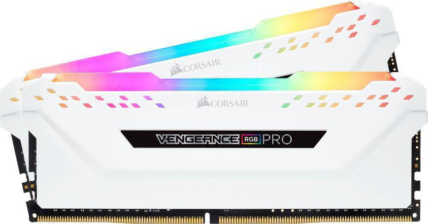 Corsair Vengeance RGB Pro DDR4 32GB RAM με 2x16GB Modules και Ταχύτητα 2666 για Desktop Κωδικός CMW32GX4M2A2666C16W