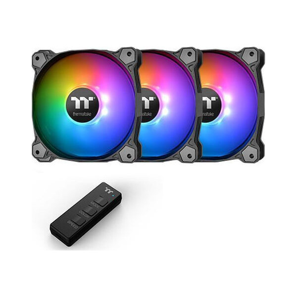 Thermaltake Pure 12 ARGB Case Fan 120mm με Σύνδεση 4-Pin PWM 3τμχ