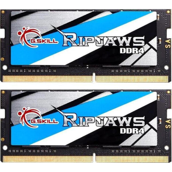 G.Skill Ripjaws DDR4 32GB RAM με 2x16GB Modules και Ταχύτητα 2666 για Laptop Κωδικός F4-2666C19D-32GRS