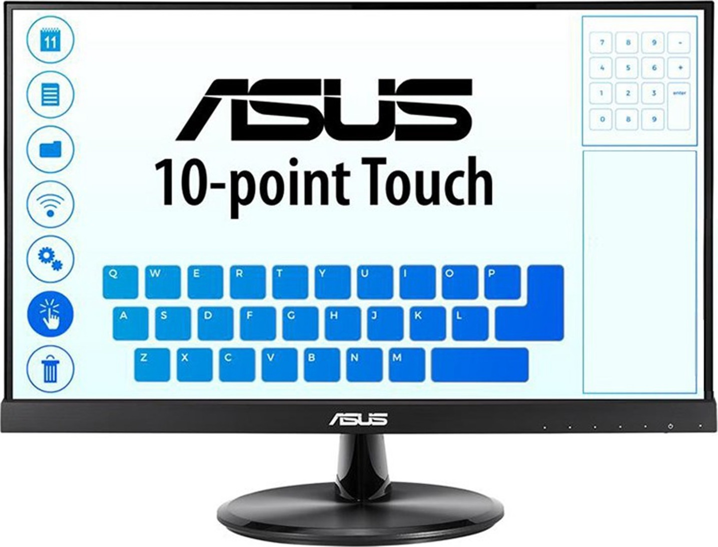 Asus VT229H IPS Touch Monitor 21.5 FHD 1920x1080 με Χρόνο Απόκρισης 5ms GTG