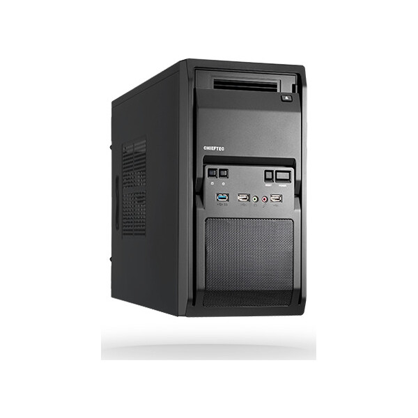 Chieftec LT-01B-350GPB Mini Tower Κουτί Υπολογιστή Μαύρο