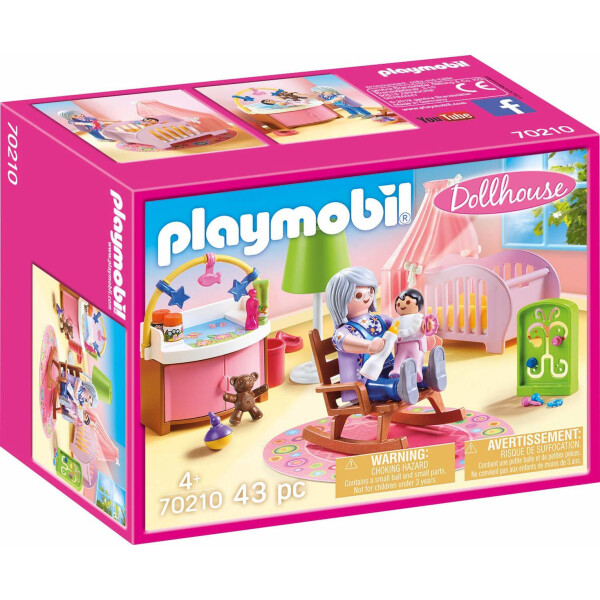 Playmobil Dollhouse Δωμάτιο Μωρού για 4 ετών