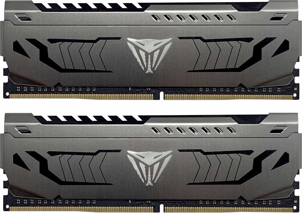 Patriot Viper Steel DDR4 16GB RAM με 2x8GB Modules και Ταχύτητα 3600 για Desktop Κωδικός PVS416G360C7K