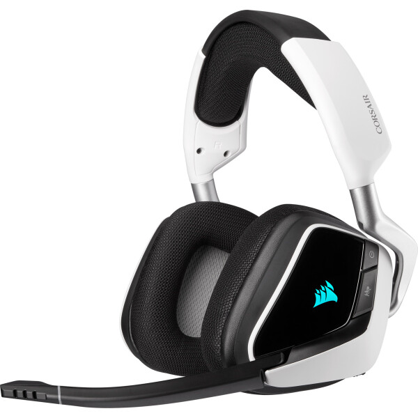 Corsair VOID ELITE Wireless Over Ear Gaming Headset με σύνδεση USB Λευκό