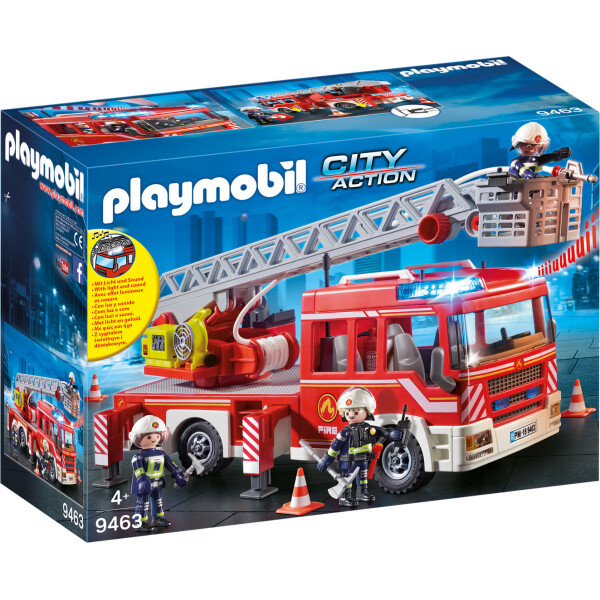 Playmobil City Action Όχημα Πυροσβεστικής με Σκάλα και Καλάθι Διάσωσης για 5 ετών
