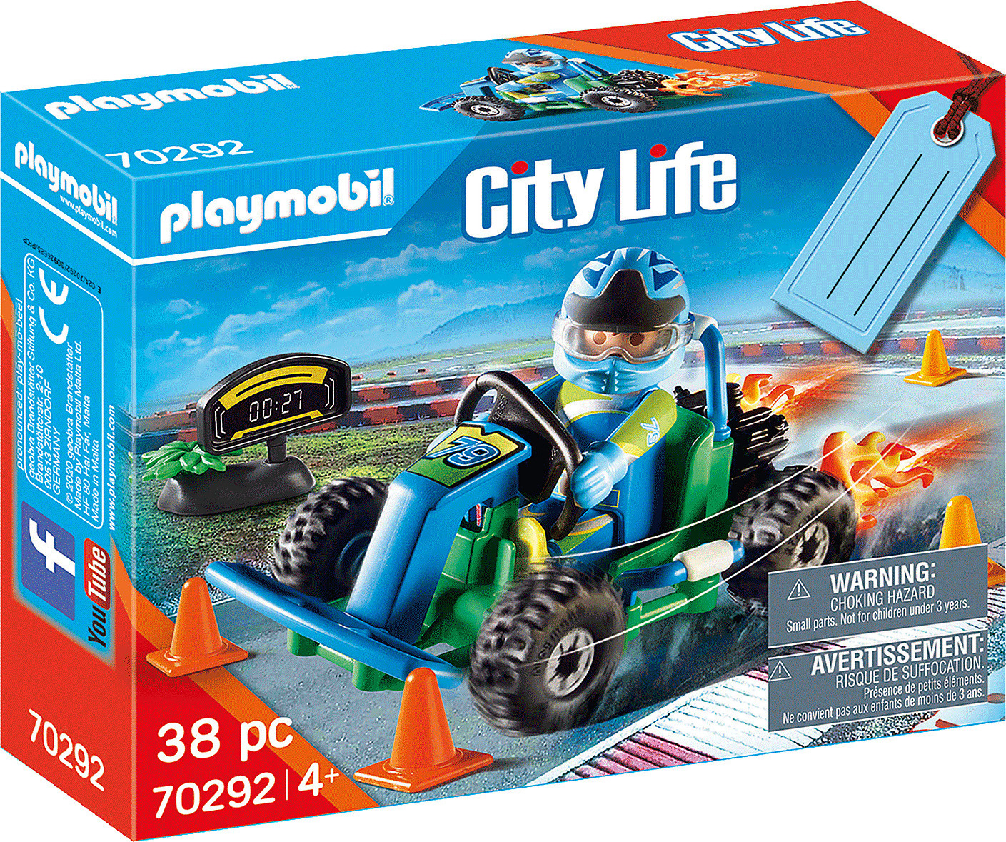 Playmobil City Life Go Cart για 4 ετών