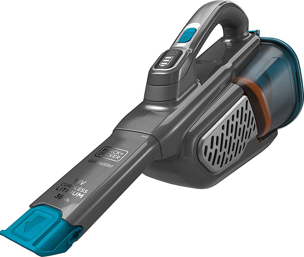 Black Decker Επαναφορτιζόμενο Σκουπάκι Χειρός 18V Γκρι Κωδικός BHHV520BF