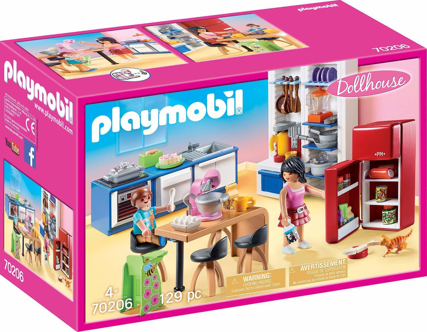 Playmobil Dollhouse Κουζίνα Κουκλόσπιτου για 4 ετών