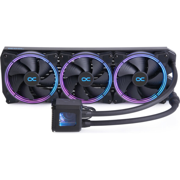 Alphacool Aurora 420 Digital RGB Υδρόψυξη Επεξεργαστή Τριπλού Ανεμιστήρα 140mm για Socket AM4/AM5/1200/115x