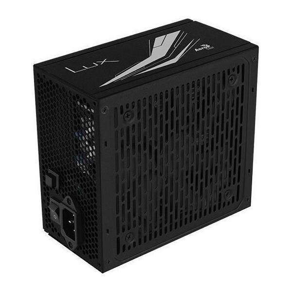 Aerocool LUX RGB 650W Μαύρο Τροφοδοτικό Υπολογιστή Full Wired 80 Plus Bronze