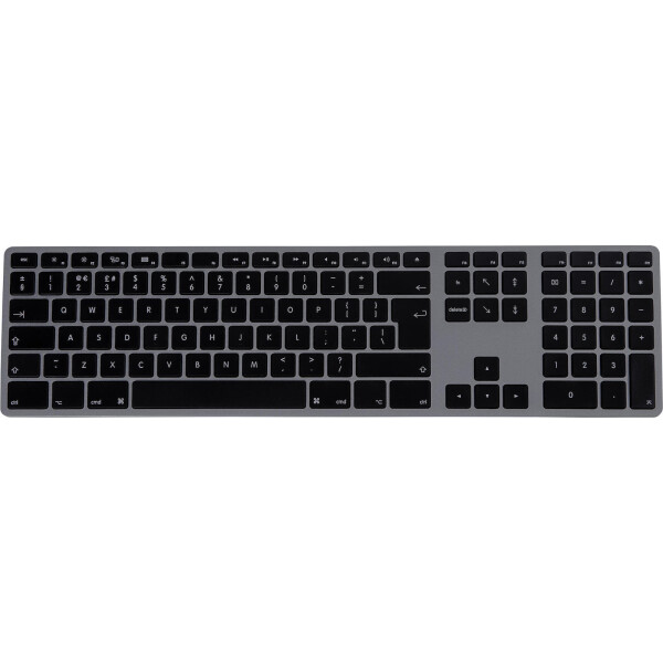 Matias Wired RGB Aluminum Keyboard for Mac Πληκτρολόγιο Αγγλικό UK Γκρι