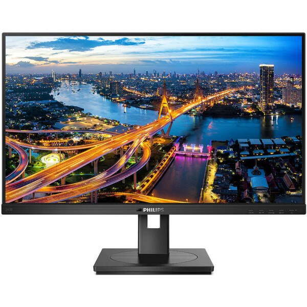 Philips B Line 243B1 IPS Monitor 23.8 FHD 1920x1080 με Χρόνο Απόκρισης 4ms GTG