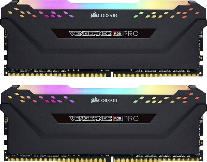 Corsair Vengeance RGB Pro DDR4 16GB RAM με 2x8GB Modules και Ταχύτητα 3600 για Desktop Κωδικός CMW16GX4M2Z3600C18