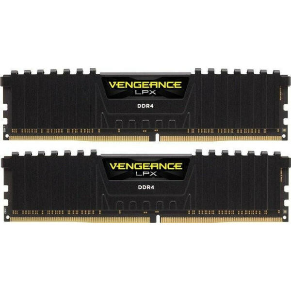 Corsair Vengeance LPX DDR4 16GB RAM με 2x8GB Modules και Ταχύτητα 3000 για Desktop Κωδικός CMK16GX4M2D3000C16