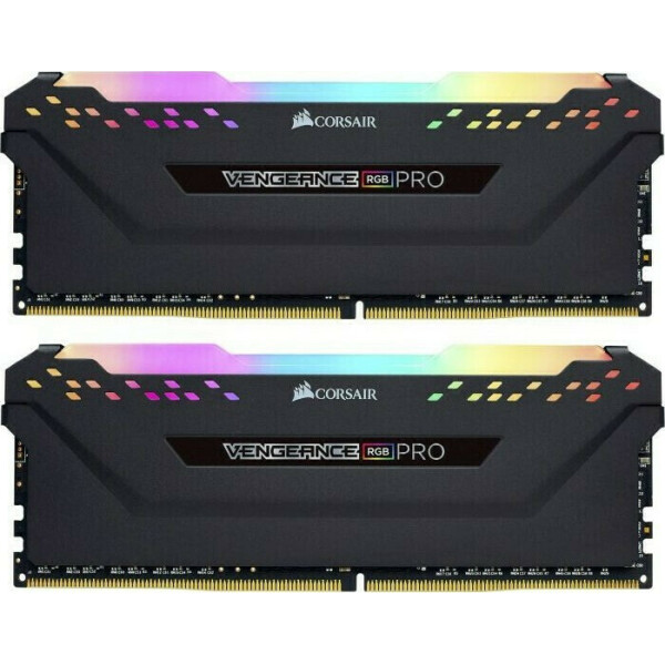 Corsair Vengeance RGB Pro DDR4 16GB RAM με 2x8GB Modules και Ταχύτητα 3000 για Desktop Κωδικός CMW16GX4M2C3000C15