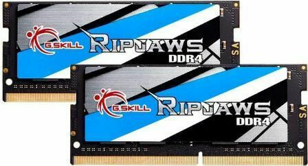 G.Skill Ripjaws DDR4 32GB RAM με 2x16GB Modules και Ταχύτητα 3200 για Laptop Κωδικός F4-3200C22D-32GRS