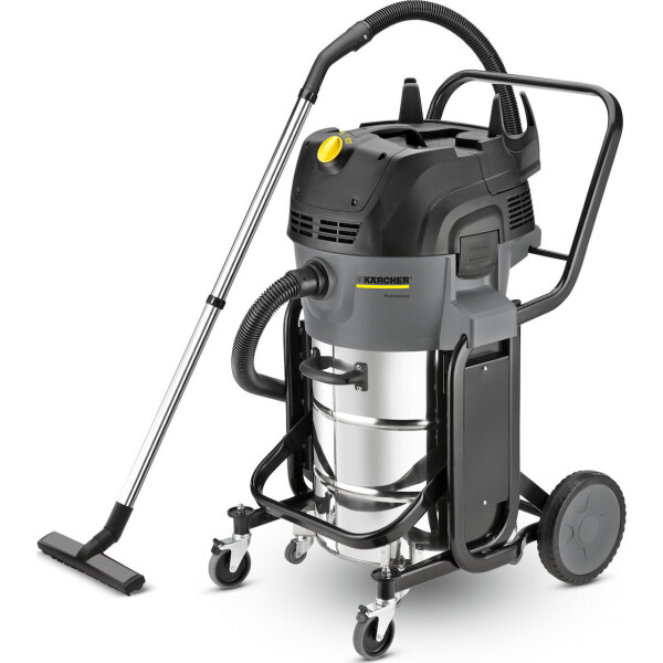 Karcher NT 55/2 Tact² Me I Σκούπα Υγρών / Στερεών 2760W με Ανοξείδωτο Κάδο 55lt Κωδικός 1.667-237.0