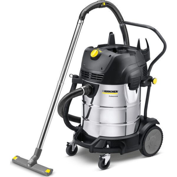 Karcher NT 75/2 Tact² Me Σκούπα Υγρών / Στερεών 2760W με Ανοξείδωτο Κάδο 75lt Κωδικός 1.667-288.0