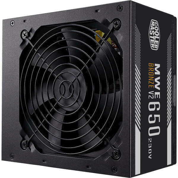 CoolerMaster MWE 650 Bronze rev. 2.0 650W Μαύρο Τροφοδοτικό Υπολογιστή Full Wired 80 Plus Bronze